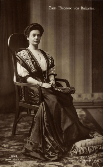 Postcard Tsarina Eleonore of Bulgaria, Princess of Reuss Köstritz, Portrait, Liersch 7528