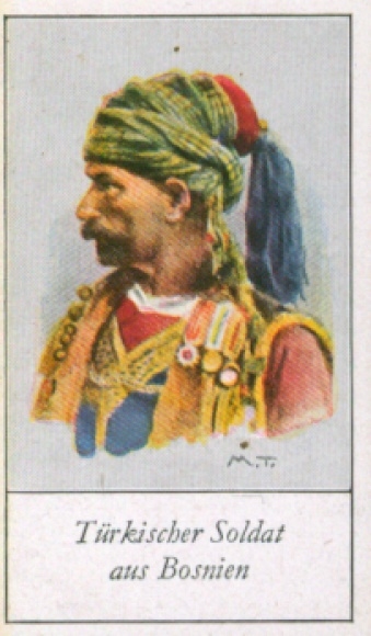 Collective picture The peoples of Europe, a contribution to racial science, 276 Turkish soldier from Bosnia