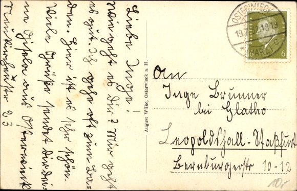 Postcard Osterwieck am Harz, Fritz Ebert Strasse