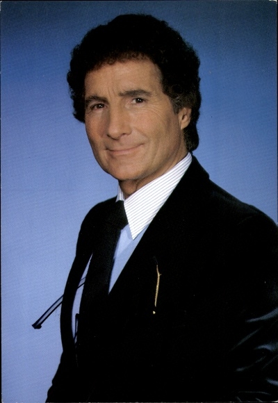 Postcard actor and singer Freddy Quinn, portrait, autograph