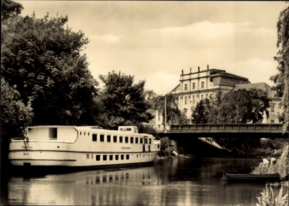 Postcard Oranienburg in Brandenburg, Partie an der Havel