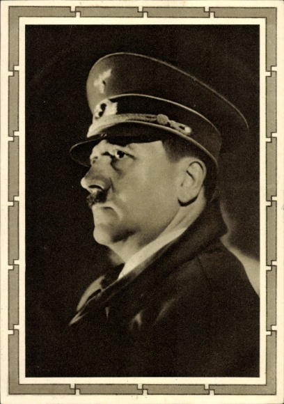 Postwaardestuk Ak Führer en Rijkskanselier Adolf Hitler, portret