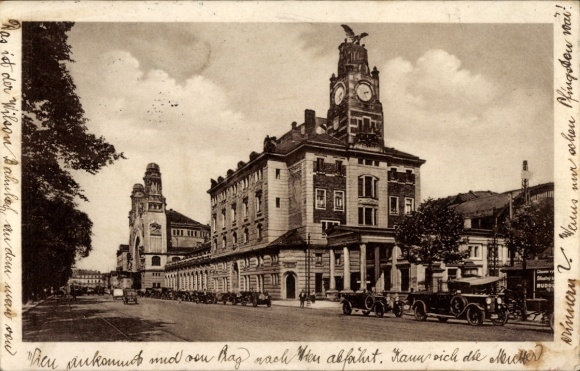 Postcard Břevnov Breunau Praha Prague Czech Republic, Wilson Station