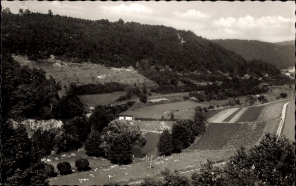 Postcard Bad Schwalbach im Taunus, general view