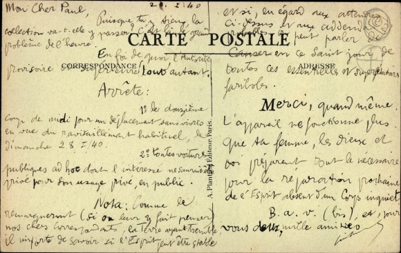 Postcard Paris XVIII., Montmartre, Cabaret du Néant, Caveau, Les Specters gais