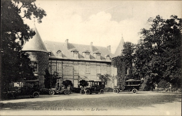 Ak Breau Seine et Marne, Château du Bréau