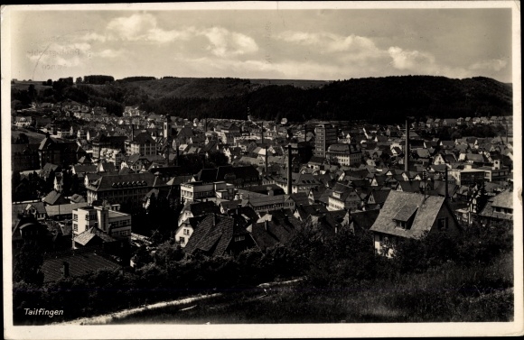 Postcard Tailfingen Albstadt in the Zollernalb district, general view