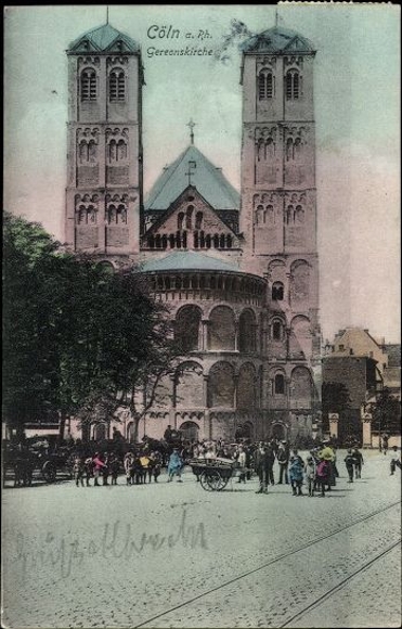 10 Ak, Cologne, various views