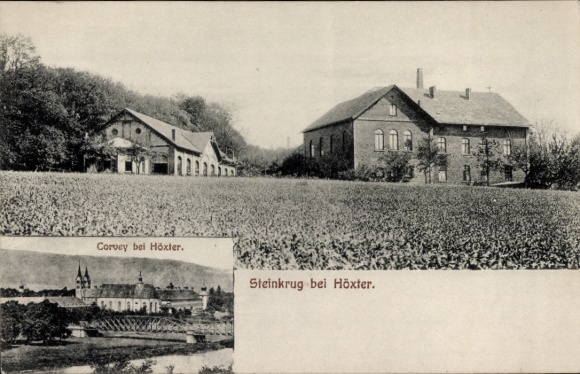 KP Boffzen nad Wezerą, Steinkrug, Corvey koło Höxter