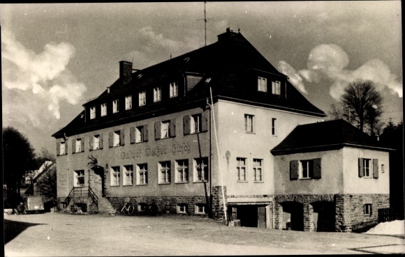 Ak Rübenau Marienberg in het Ertsgebergte van Saksen, Gasthof Weißer Hirsch
