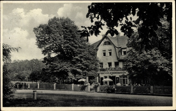 Ak Bad Düben an der Mulde Sachsen, Heide-Gasthof Eisenhammer