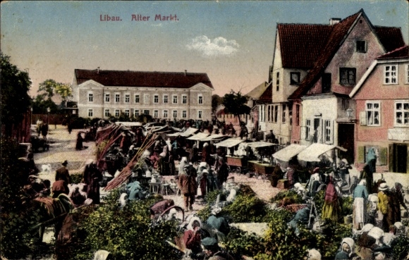 KP Liepaja Libau Łotwa, Stary Rynek