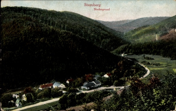 KP Sternberg w Meklemburgii, widok na Sternberg w Niedergrund