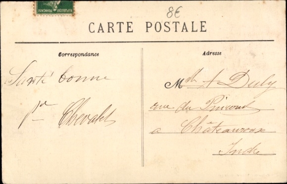 Postcard Quimper Finistère, Tourelle et Vieilles Maisons, Styria, by Quimper