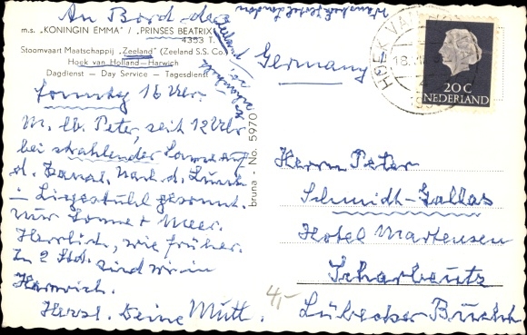 KP Królowa parowca Emma, księżniczki Beatrix