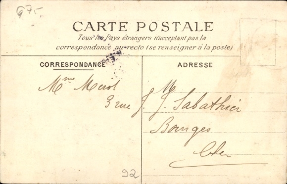 CPA Saint-Cloud Hauts-de-Seine, Incendie du Château, le 18 October 1870