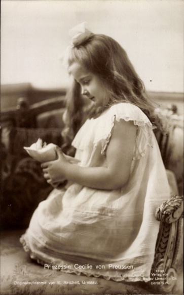 PC Princess Cecilie of Prussia, portrait, Liersch 7893