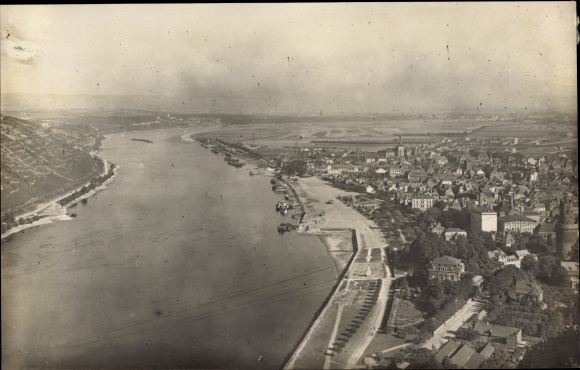 Photo PC Andernach am Rhein, total view of the village