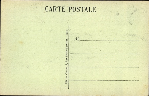 Postcard Sèvres Hauts de Seine, Manufacture Nationale, Spinner and Fundlayer, Porzellanmanufaktur