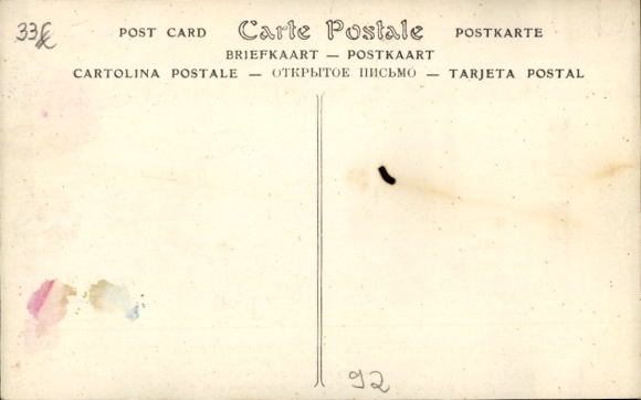Postcard Crash of the monoplane during the air race, Paris Madrid 1911, Death of War Minister Berleaux
