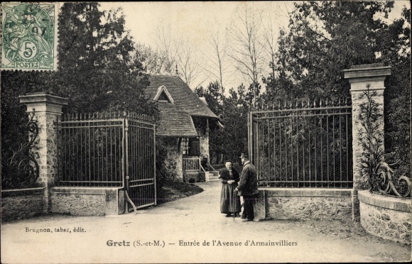 KP Gretz Armainvilliers Seine et Marne, Entree de l'Avenue d'Armainvilliers