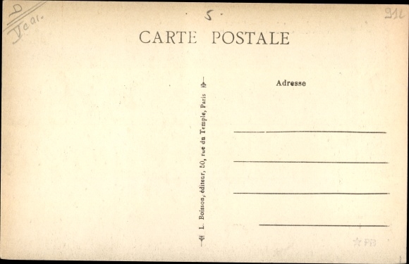 Ansichtkaart Paris V., Rue Monge, Carrefour Claude Bernard