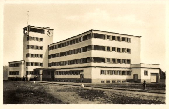 Postcard Frankfurt am Main, House of Youth, Youth Hostel, Hansa Allee 150