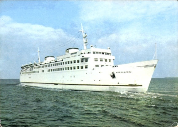 Postcard ferry Warnemünde