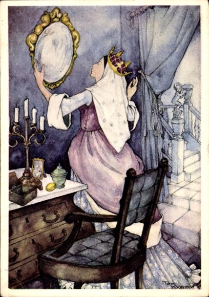 Artist Postcard Koornneef, Toni, Snow White, Queen