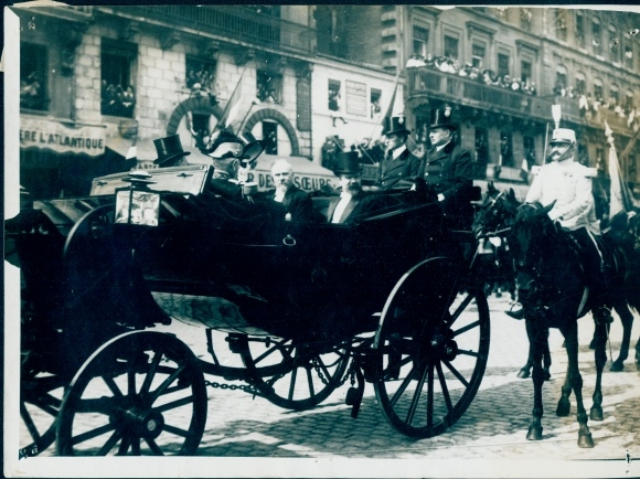 Photo Bordeaux Gironde, President Raymond Poincaré, 1913