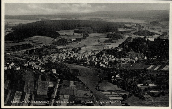 PC Westerburg in the Westerwald, aerial photo of the place