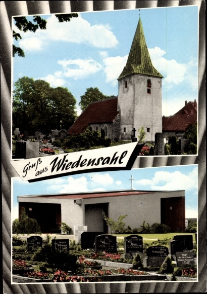 KP Wiedensahl w Schaumburger Land, kościół, cmentarz