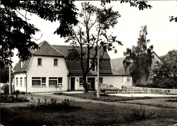 KP Wintzingerode Worbis w Eichsfeld w Turyngii, lokalny ośrodek rekreacyjny, restauracja Bodenstein, foto