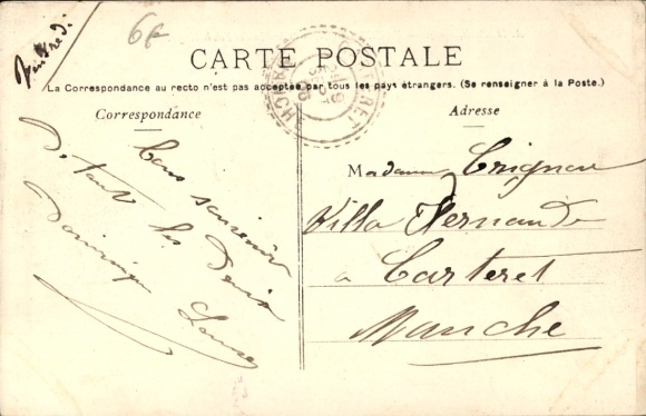 Ak Vaucresson Hauts de Seine, Chemin des Fonds Huguenots