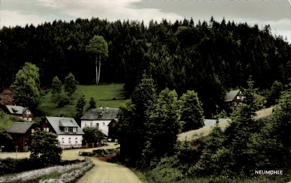 Postcard Dürrenwaid Geroldsgrün Upper Franconia, Neumühle