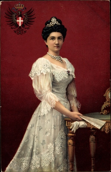 Artist PC Elena of Montenegro, Queen of Italy, portrait