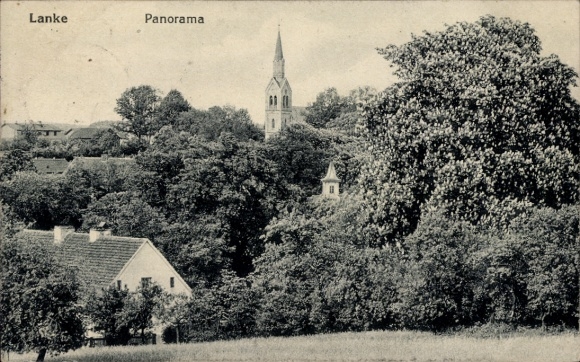 Postcard Lanke Wandlitz in Brandenburg, Panorama