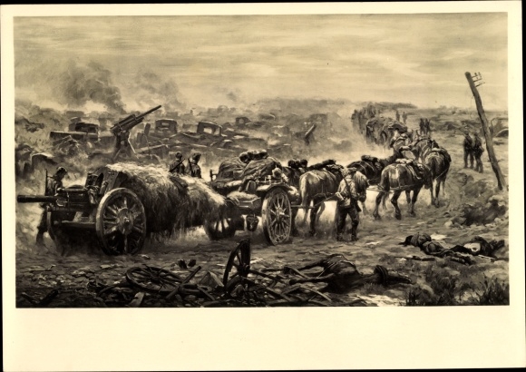 Artist PC Böhme, Hans, HDK 412, from the Battle of Kiev, Russian campaign