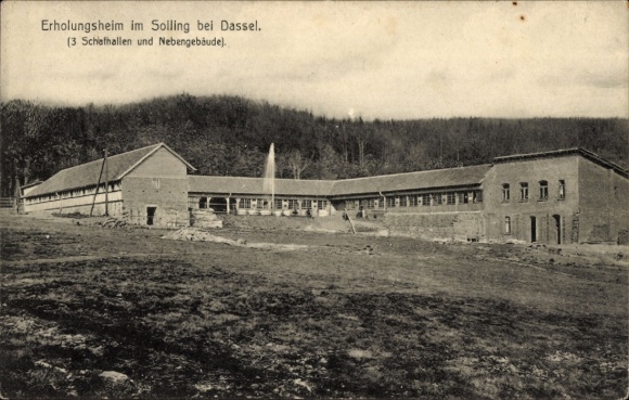 Ak Dassel am Solling, rusthuis, slaapzalen, bijgebouwen