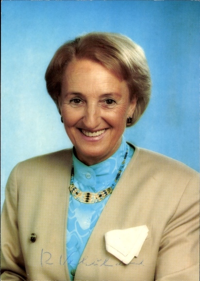 Handtekeningkaart politicus Roswitha Verhülsdonk, handtekening
