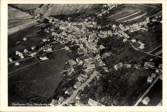 Ak Nattheim in Württemberg, Fliegeraufnahme