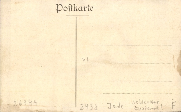 Postcard Süd Mentzhausen Jade in Lower Saxony, economy, action, prize bowling