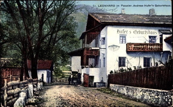 PC St. Leonhard in the Passeier Valley San Leonardo in Passiria South Tyrol, Andreas Hofer's birthplace