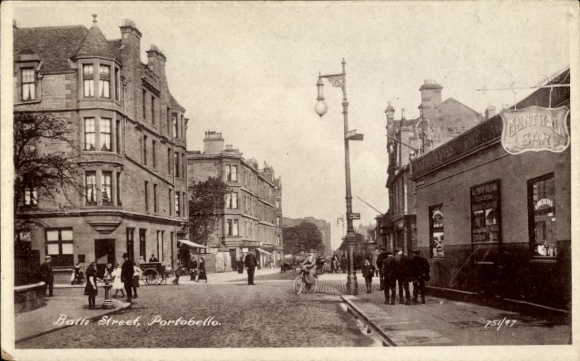 PC Portobello near Edinburgh Scotland, Bath Street