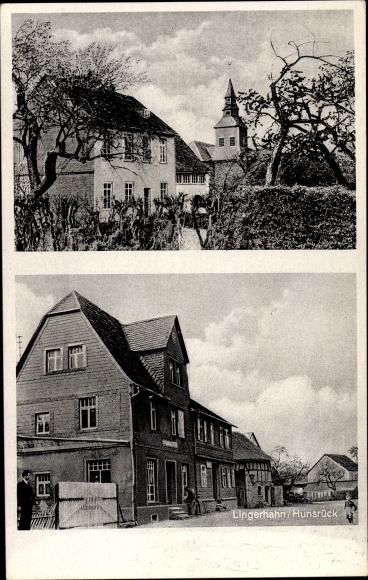 KP Lingerhahn im Hunsrück, widok na miasto, dom towarowy