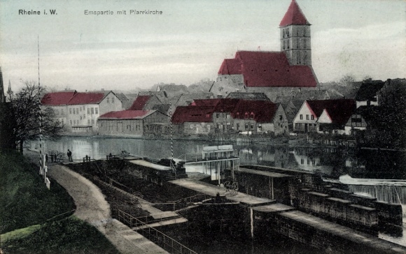 KP Rheine w Westfalii, Emspartie z kościołem parafialnym