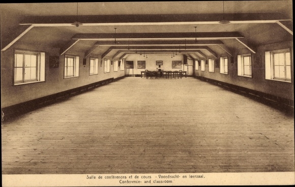 Postcard Bruxelles Brüssel, Société Anonyme Flandria, Conference and course room