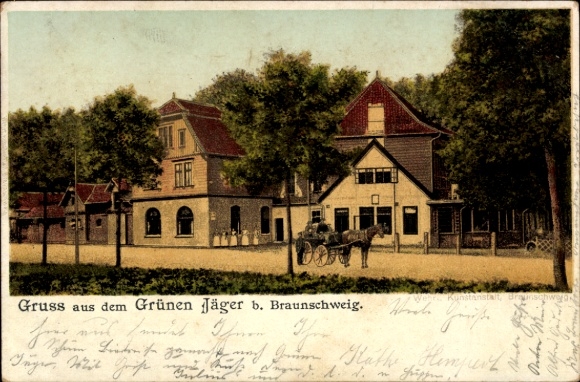 Chromo-Litho Braunschweig in Lower Saxony, Green Hunter