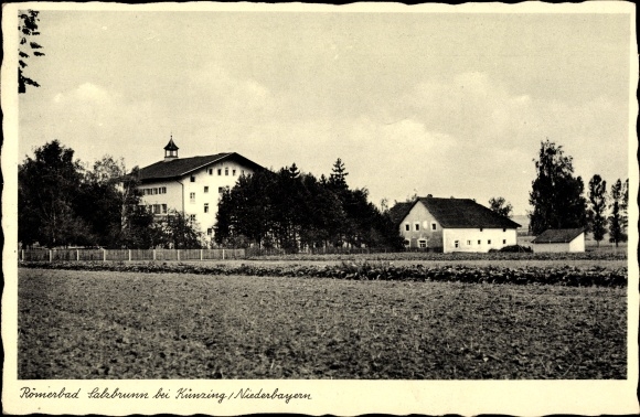 Ak Künzing im Gäuboden Neder-Beieren, Römerbad Salzbrunn