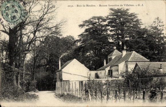 Ak Bois de Boulogne Hauts de Seine, Maison forestière de Villebon